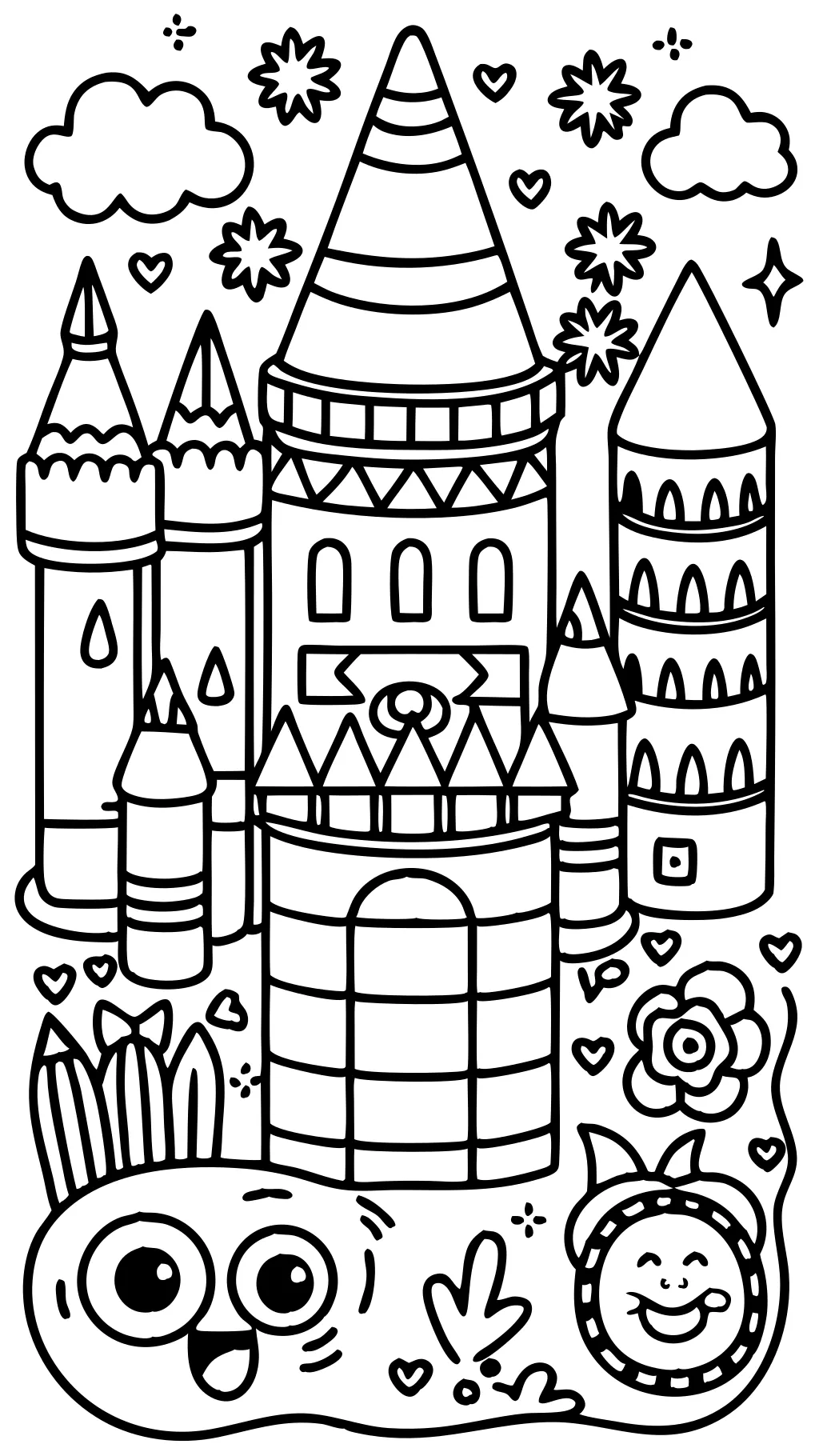 crayola big coloring pages